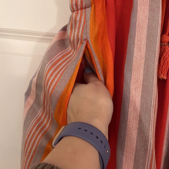 Free People multi stripe maxi with back keyhole, cutest summer dress! - Picture 5 of 7